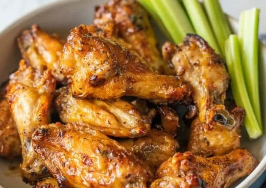 Unbreaded Buffalo Wings at Big Z Pizza