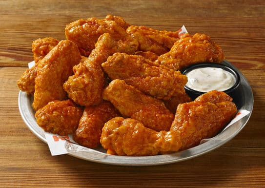 Breaded Buffalo Wings at Big Z Pizza