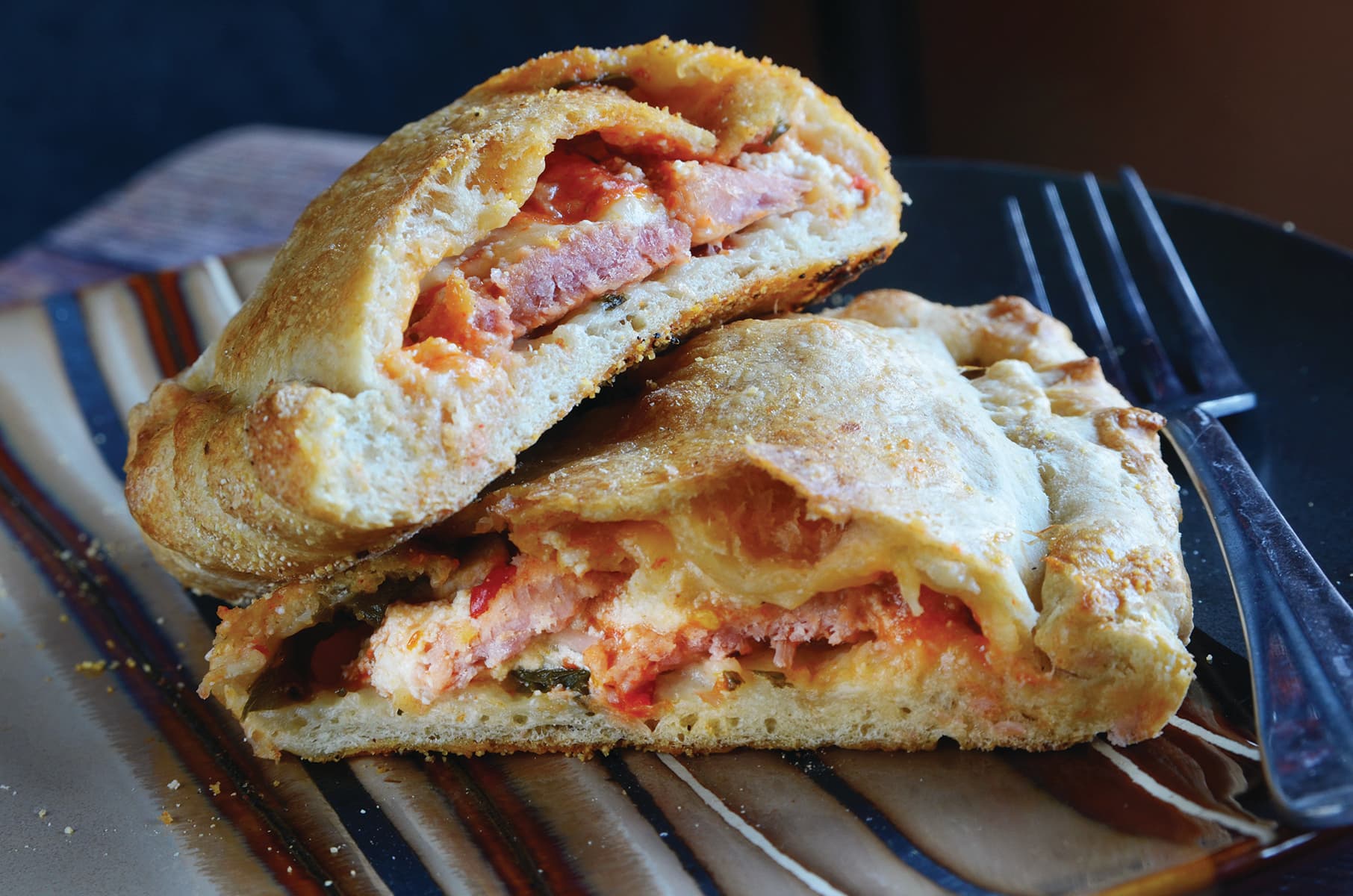 Ham Calzone