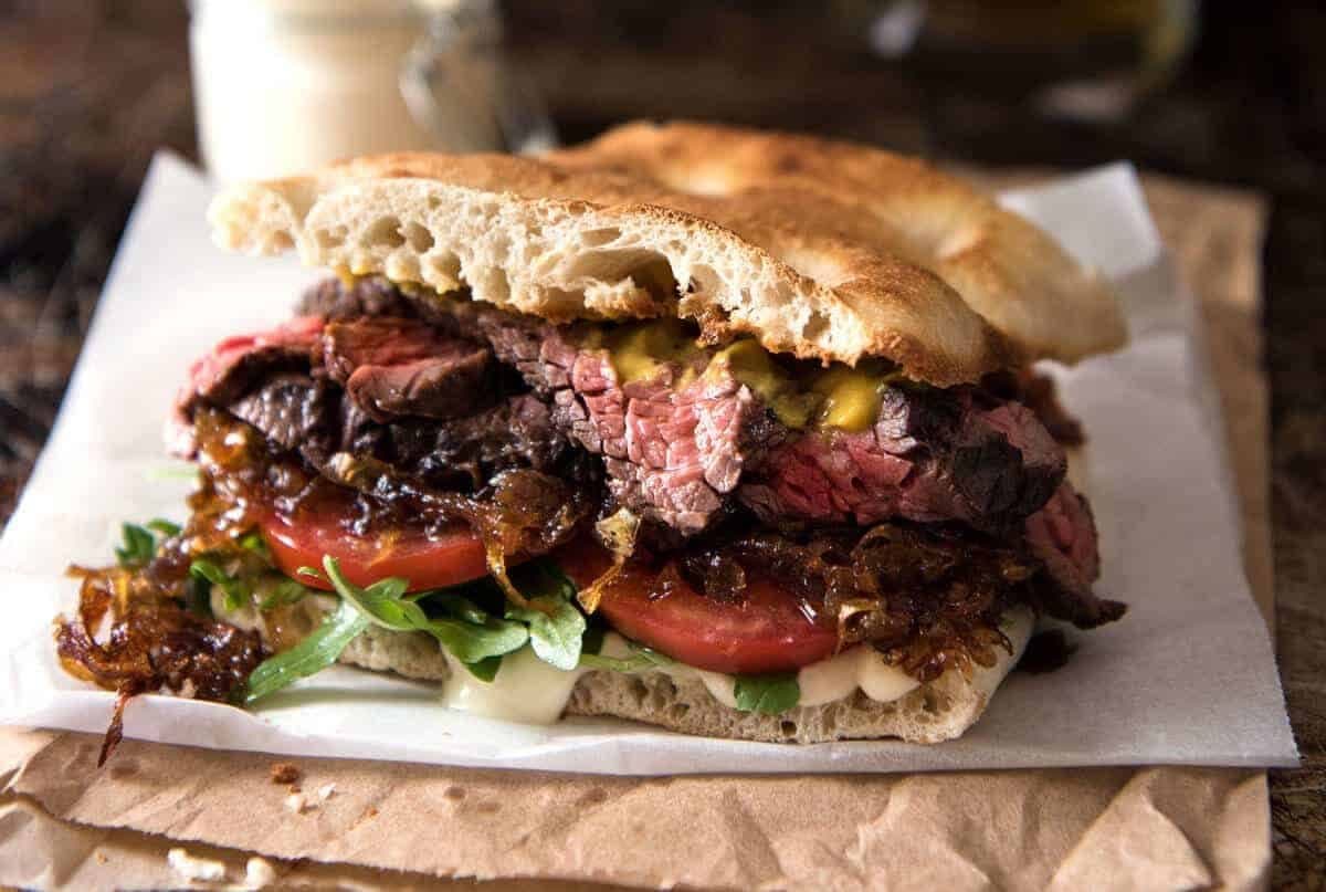 Plain Steak Sandwich