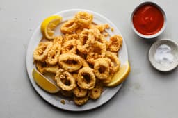 Calamari with Fries